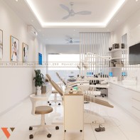 Thiết kế phòng khám Nha Khoa 70m2 tại Bắc Giang 